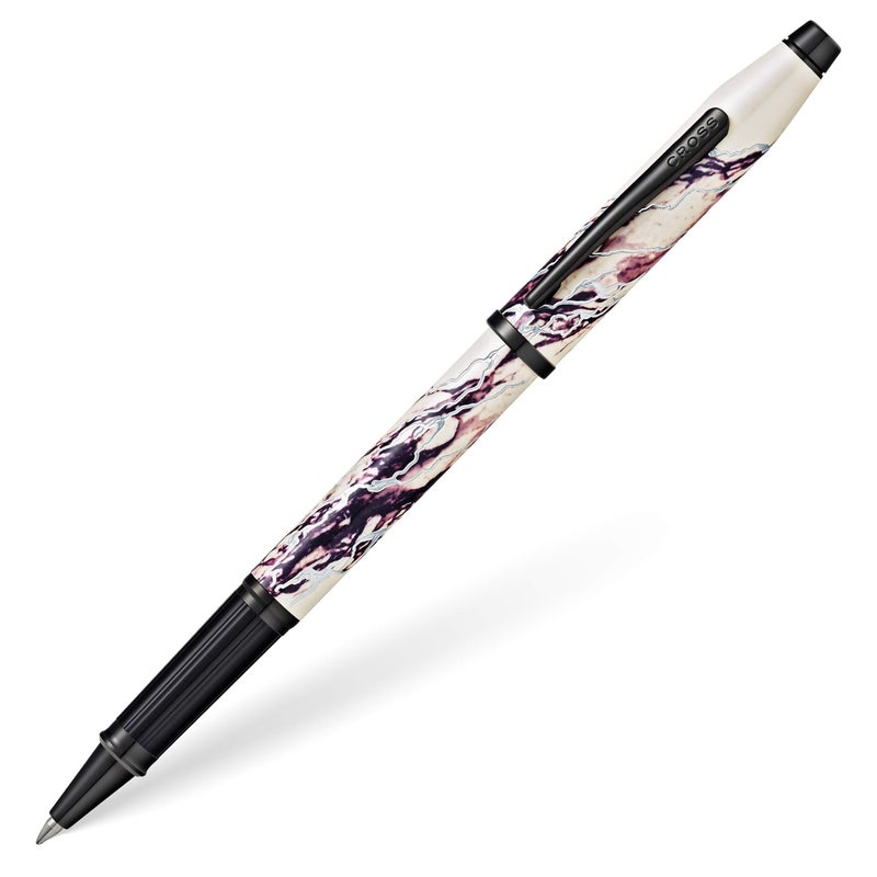 Cross Wanderlust Refillable Rollerball Pen Presented in a Luxury Gift Box - Medium Point, Black Ink, - Image 1